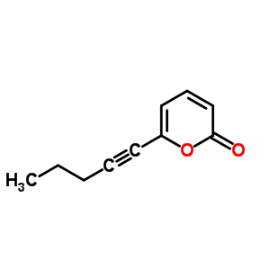 2H-pyran-2-one,6-(1-pentyn-1-yl)-Structure,24203-77-8Structure 2H-pyran-2-one,6-(1-pentyn-1-yl)- Structure,24203-77-8Structure