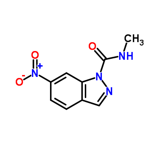 1H-indazole-1-carboxamide,n-methyl-6-nitro-Structure,24240-38-8Structure 1H-indazole-1-carboxamide,n-methyl-6-nitro- Structure,24240-38-8Structure
