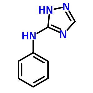 苯基-(1H-[1,2,4]噻唑-3-基)-胺結(jié)構(gòu)式_2433-53-6結(jié)構(gòu)式