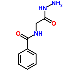 N-苯甲?；拾彼犭陆Y(jié)構(gòu)式_2443-68-7結(jié)構(gòu)式