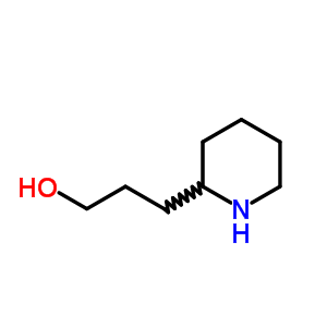 3-哌啶-2-基-1-丙醇結(jié)構(gòu)式_24448-89-3結(jié)構(gòu)式