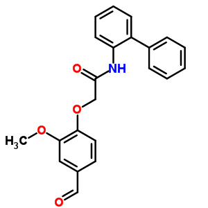 2-(4-甲?；?2-甲氧基苯氧基)乙酸, n-(2-聯(lián)苯)酰胺結(jié)構(gòu)式_247592-93-4結(jié)構(gòu)式
