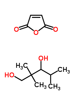 2,5-呋喃二酮與 2,2,4-三甲基-1,3-戊烷二醇的聚合物結(jié)構(gòu)式_25085-65-8結(jié)構(gòu)式