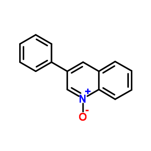 Quinoline, 3-phenyl-,1-oxideStructure,25308-72-9Structure Quinoline, 3-phenyl-,1-oxide Structure,25308-72-9Structure