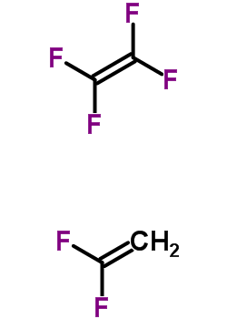 Tetrafluoro-ethene polymer with 1,1-difluoroethene Structure,25684-76-8Structure