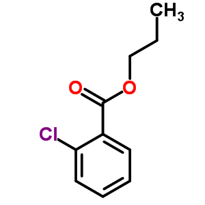 2-氯苯甲酸丙酯結(jié)構(gòu)式_25800-28-6結(jié)構(gòu)式