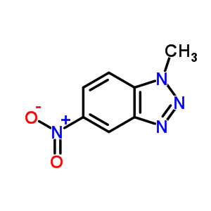 1H-benzotriazole,1-methyl-5-nitro-Structure,25877-34-3Structure 1H-benzotriazole,1-methyl-5-nitro- Structure,25877-34-3Structure