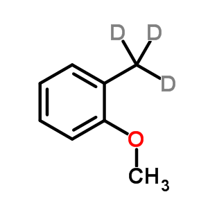 2-Methoxytoluene-a,a,a-d3Structure,258832-47-2Structure 2-Methoxytoluene-a,a,a-d3 Structure,258832-47-2Structure