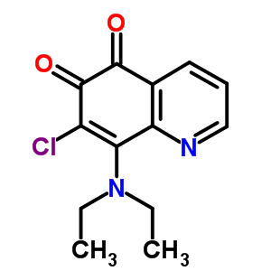 5,6-Quinolinedione,7-chloro-8-(diethylamino)-Structure,25943-57-1Structure 5,6-Quinolinedione,7-chloro-8-(diethylamino)- Structure,25943-57-1Structure