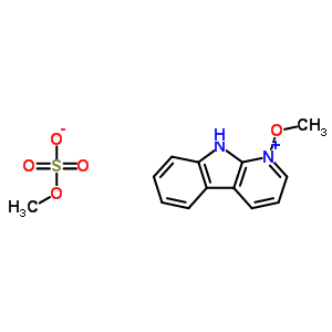 1-Methoxy-alpha-carboline Methyl Sulfate SaltStructure,26391-88-8Structure 1-Methoxy-alpha-carboline Methyl Sulfate Salt Structure,26391-88-8Structure