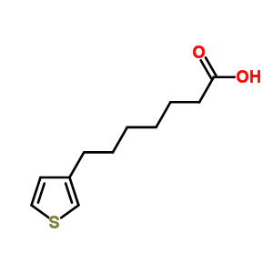 7-(噻吩-3-基)庚酸結構式_26420-23-5結構式