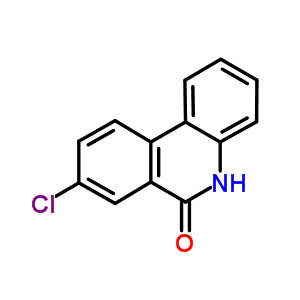 6(5H)-phenanthridinone,8-chloro-Structure,26844-83-7Structure 6(5H)-phenanthridinone,8-chloro- Structure,26844-83-7Structure