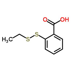2-(乙基二硫代)-苯甲酸結(jié)構(gòu)式_26929-63-5結(jié)構(gòu)式