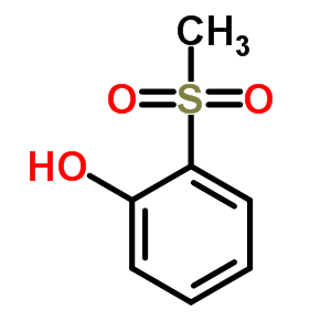 2-(甲基磺?；?苯酚結(jié)構(gòu)式_27489-33-4結(jié)構(gòu)式