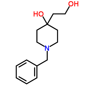1-Benzyl-4-(2-hydroxyethyl)piperidin-4-olStructure,27573-97-3Structure 1-Benzyl-4-(2-hydroxyethyl)piperidin-4-ol Structure,27573-97-3Structure