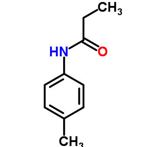 n-(4-甲基苯基)-丙酰胺結(jié)構(gòu)式_2759-55-9結(jié)構(gòu)式