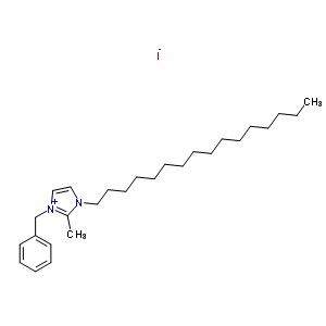 1-Benzyl-3-cetyl-2-methylimidazolium iodideStructure,278603-08-0Structure 1-Benzyl-3-cetyl-2-methylimidazolium iodide Structure,278603-08-0Structure