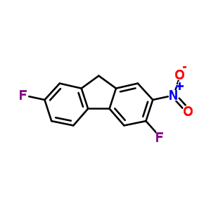 9H-fluorene,3,7-difluoro-2-nitro-Structure,2795-55-3Structure 9H-fluorene,3,7-difluoro-2-nitro- Structure,2795-55-3Structure