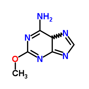9H-purin-6-amine,2-methoxy-Structure,28128-30-5Structure 9H-purin-6-amine,2-methoxy- Structure,28128-30-5Structure