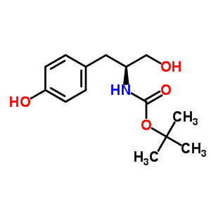 Boc-L-酪氨酸醇結(jié)構(gòu)式_282100-80-5結(jié)構(gòu)式