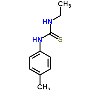 Thiourea,n-ethyl-n-(4-methylphenyl)-Structure,2827-18-1Structure Thiourea,n-ethyl-n-(4-methylphenyl)- Structure,2827-18-1Structure