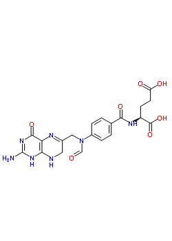 N-formyl-7,8-dihydrofolic acidStructure,28459-40-7Structure N-formyl-7,8-dihydrofolic acid Structure,28459-40-7Structure