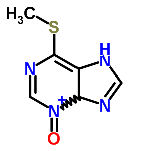 9H-purine,6-(methylthio)-, 3-oxideStructure,2846-86-8Structure 9H-purine,6-(methylthio)-, 3-oxide Structure,2846-86-8Structure