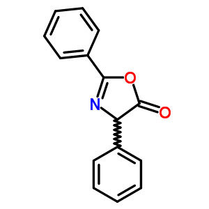 5(4H)-oxazolone, 2,4-diphenyl-Structure,28687-81-2Structure 5(4H)-oxazolone, 2,4-diphenyl- Structure,28687-81-2Structure