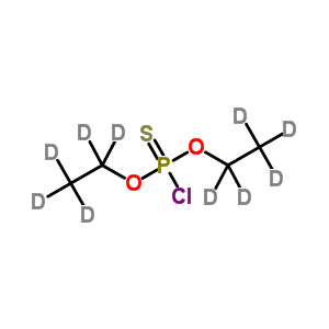 氯硫代磷酸二乙酯-d10結(jié)構(gòu)式_287397-89-1結(jié)構(gòu)式