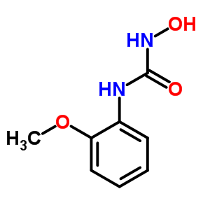 N-羥基-N-(2-甲氧基苯基)-脲結構式_28788-16-1結構式