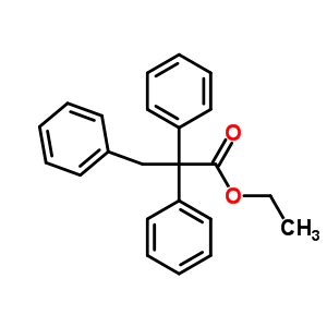 Benzenepropanoic acid, a,a-diphenyl-, ethyl esterStructure,2902-59-2Structure Benzenepropanoic acid, a,a-diphenyl-, ethyl ester Structure,2902-59-2Structure