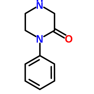 1-苯基哌嗪-2-酮結(jié)構(gòu)式_29620-62-0結(jié)構(gòu)式