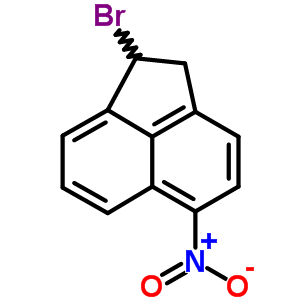 Acenaphthylene,1-bromo-1,2-dihydro-5-nitro-Structure,30093-39-1Structure Acenaphthylene,1-bromo-1,2-dihydro-5-nitro- Structure,30093-39-1Structure