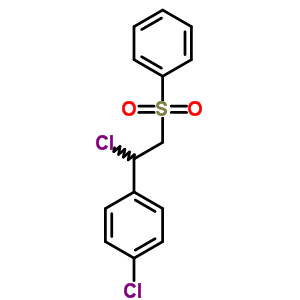 1-氯-4-[1-氯-2-(苯基磺?；?乙基]-苯結(jié)構(gòu)式_30158-52-2結(jié)構(gòu)式