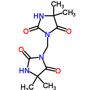 2,4-Imidazolidinedione,3,3-methylenebis[5,5-dimethyl-Structure,3040-97-9Structure 2,4-Imidazolidinedione,3,3-methylenebis[5,5-dimethyl- Structure,3040-97-9Structure