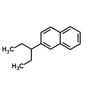 Naphthalene,2-(1-ethylpropyl)-Structure,3042-57-7Structure Naphthalene,2-(1-ethylpropyl)- Structure,3042-57-7Structure