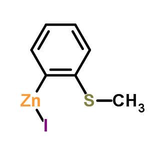 2-(甲基硫代)苯基碘化鋅結(jié)構(gòu)式_308796-24-9結(jié)構(gòu)式
