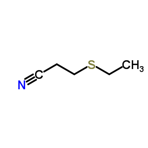 3-(乙基硫代)-丙腈結(jié)構(gòu)式_3088-46-8結(jié)構(gòu)式