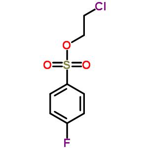 4-氟苯磺酸 2-氯乙酯結(jié)構(gòu)式_312-65-2結(jié)構(gòu)式