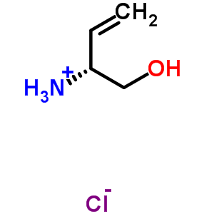 (R)-2-氨基-3-丁烯-1-醇鹽酸鹽結(jié)構(gòu)式_313995-40-3結(jié)構(gòu)式
