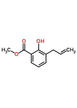 2-Hydroxy-3-(2-propen-1-yl)benzoic acid methyl esterStructure,31456-98-1Structure 2-Hydroxy-3-(2-propen-1-yl)benzoic acid methyl ester Structure,31456-98-1Structure
