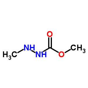2-甲基-肼羧酸甲酯結(jié)構(gòu)式_31457-72-4結(jié)構(gòu)式