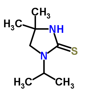 1-Isopropyl -4,4-dimethyl -2-imidazolidinethioneStructure,31596-21-1Structure 1-Isopropyl -4,4-dimethyl -2-imidazolidinethione Structure,31596-21-1Structure
