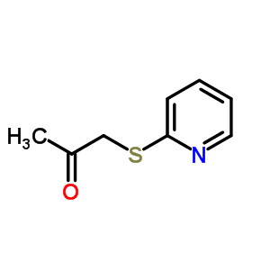 1-(2-吡啶硫代)-2-丙酮結(jié)構(gòu)式_3166-26-5結(jié)構(gòu)式