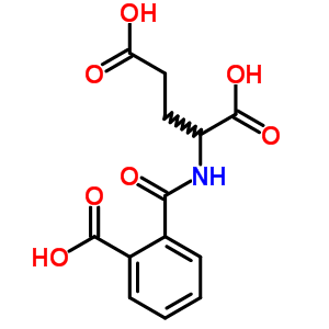 n-(2-羧基苯甲酰基)-谷氨酸結(jié)構(gòu)式_3184-19-8結(jié)構(gòu)式