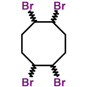 1,2,5,6-TetrabromocyclooctaneStructure,3194-57-8Structure 1,2,5,6-Tetrabromocyclooctane Structure,3194-57-8Structure
