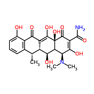 表-多西環(huán)素結(jié)構(gòu)式_3219-99-6結(jié)構(gòu)式
