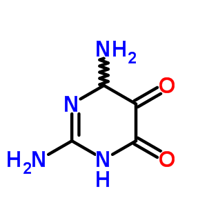 4,5-Pyrimidinedione, 2,6-diamino-1,6-dihydro-(9ci)Structure,32267-39-3Structure 4,5-Pyrimidinedione, 2,6-diamino-1,6-dihydro-(9ci) Structure,32267-39-3Structure