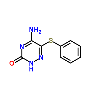 5-Amino-6-phenylsulfanyl-2h-1,2,4-triazin-3-oneStructure,32331-19-4Structure 5-Amino-6-phenylsulfanyl-2h-1,2,4-triazin-3-one Structure,32331-19-4Structure