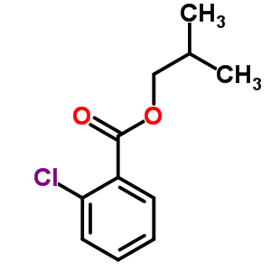 2-氯苯甲酸 2-甲基丙酯結構式_32357-17-8結構式